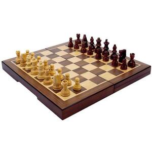 HOT Games Dřevěné magnetické šachy intarzované 24cm obraz