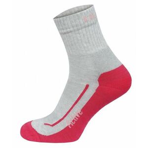 Husky ponožky Active Grey/red - M (36-40) obraz