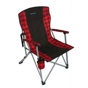 Husky Křeslo Moat black/red obraz