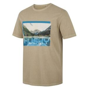 Husky tričko Tee Lake beige - S obraz