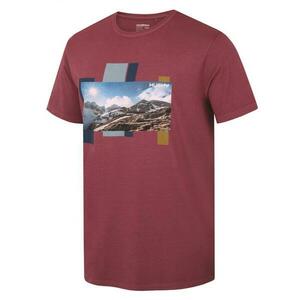 Husky tričko Tee Skyline Bordo - L obraz