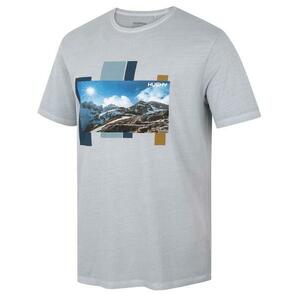 Husky tričko Tee Skyline Light grey - XXL obraz