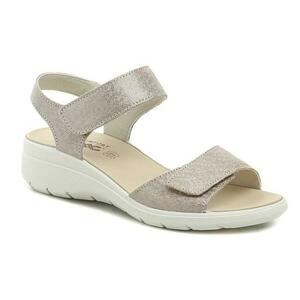 IMAC I3639e41 béžové dámské sandály na klínku - EU 42 obraz