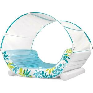 Intex 56294 Tropical Canopy Lounge - bílá/modrá obraz