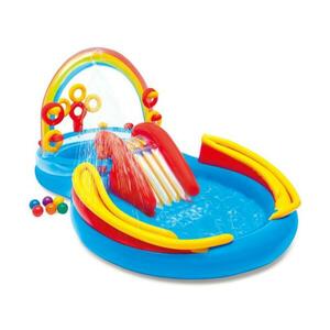 Intex 57453 Hrací centrum Rainbow Ring 297 x 193 x 135 cm obraz