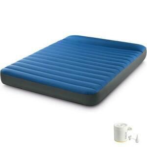 Intex 64013 CAMPING MATTRESS QUEEN - modrá obraz