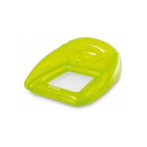 Intex Nafukovací křeslo/lehátko TRANSPARENT LOUNGE 56802 - zelená obraz