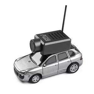 IQ models Mini RC auto s kamerou 1/64 stříbrná obraz