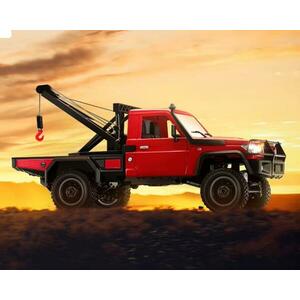 IQ models RC auto Land Cruiser TOYOTA s navijákem - červená obraz