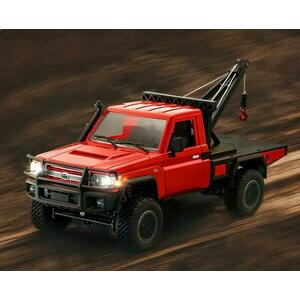 IQ models RC auto Land Cruiser TOYOTA s navijákem - červená + náhradní akumulátor obraz