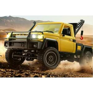 IQ models RC auto Land Cruiser TOYOTA s navijákem - žlutá obraz