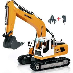 IQ models RC stroj 3v1bagr drapák bourací kladivo 17kanálů RTR 1: 10 obraz