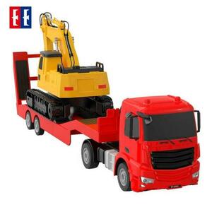 IQ models RC tahač Mercedes-Benz s bagrem obraz