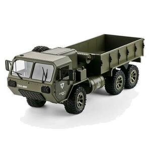 IQ models RC vojenský truck 1: 16 zelený proporcionální jízda obraz