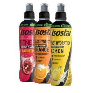 Isostar Hydrate a perform sports cap 500ml - Červené ovoce obraz