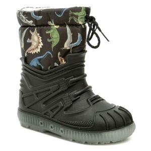 Italy Top Bimbo 662LA dinosaurus černé dětské sněhule - EU 34 obraz