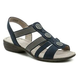 Jana 8-28165-28 navy dámské sandály šíře H - EU 40 obraz