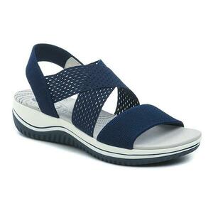 Jana 8-28768-42 navy dámské sandály šíře H - EU 42 obraz