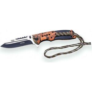 Joker nůž camuflage se šňůrkou 90 mm obraz