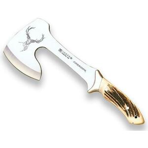 Joker sekera Cazador Hunter Axe Stainless Steel 10 cm Stag Horn/Leather obraz
