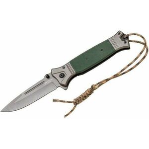 Joker záchranářský nůž Rescue Titanium Coating G10 Handle Green 95 mm obraz