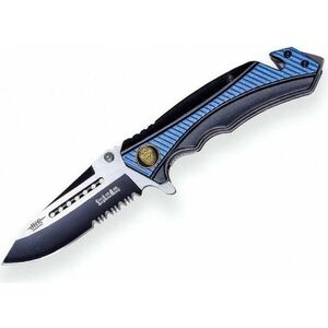 Joker záchranářský nůž SAO blue Aluminium Handle s pouzdrem obraz