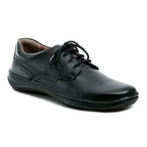 Josef Seibel 44906 černé pánské nadměrné polobotky - EU 49 obraz