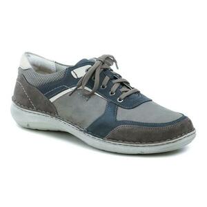 Josef Seibel 44910 šedé pánské nadměrné polobotky - EU 49 obraz