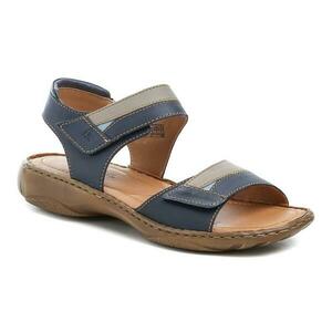 Josef Seibel 76719 Debra 19 navy dámské nadměrné sandály - EU 45 obraz