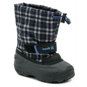 Kamik FINLEY T black blue dětské zimní sněhule - EU 27 obraz
