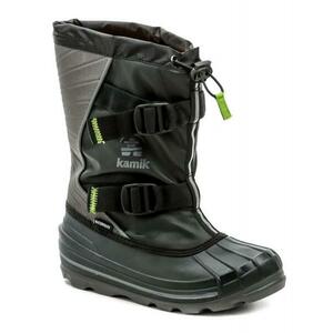 Kamik GLACIAL 4 Black dětské zimní sněhule - EU 33/34 obraz