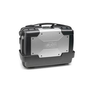 Kappa MONOKEY TopCase/Boční kufr GARDA - 33l, (stříbrný/černý, kompozit) obraz