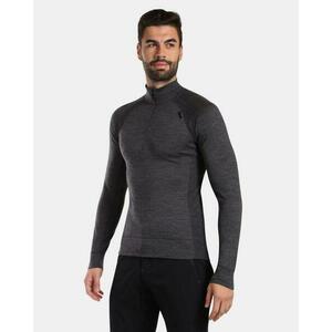 Kilpi pánské termoprádlo z merino vlny MAVORA TOP-M tmavě šedá - XXL obraz