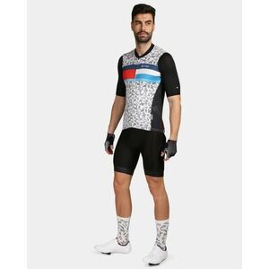 KILPI RIVAL-M Černý cyklistický dres + KILPI PRESSURE-M Černé cyklistické šortky - 3XL obraz