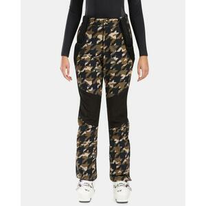 Kilpi TORIEN-W Dámské softshellové lyžařské kalhoty Khaki - 46 obraz