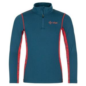 KILPI Dětské funkční triko s dlouhým rukávem WILLIE J QJKITRQ Tyrkysová - 86 obraz