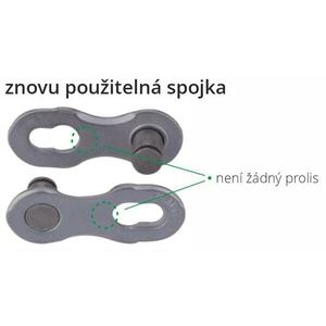Kmc spojka řetězu 10R DLC obraz