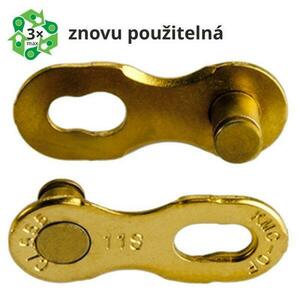 Kmc spojka řetězu 11 speed Gold, balení 2 ks, cena za balení obraz
