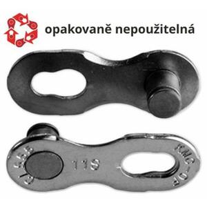 Kmc spojka řetězu Missing Link 11 speed EPT povrch, šedý, balení 5ks, cena za balení obraz