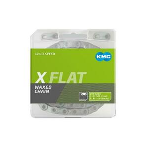 Kmc X-flat Stříbrný Waxed BOX řetěz obraz