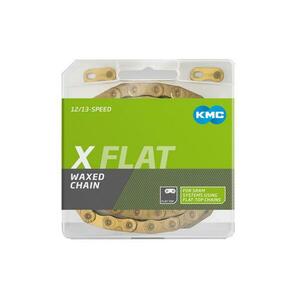 Kmc X-flat Zlatý Waxed BOX řetěz obraz