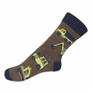 Knebl Hosiery Art.11 Dětské ponožky Knebl – bagr - 22-24 obraz