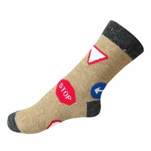 Knebl Hosiery Art.11 Dětské ponožky Knebl - dopravní značky - 25-28 obraz