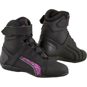 Kore Dámské boty na motorku Velcro 2.0 černo-fialové - EU 41 obraz
