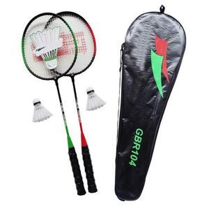 Kubisport Badmintonová sada Alu rakety + košíček obraz