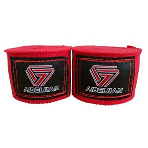 Kubisport Boxerské bandáže na ruce elastické 4, 5 m červené obraz