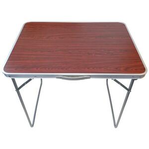 HAPPY GREEN Stolek ocelový skládací TOURNEO 80 x 60 x 70 cm obraz