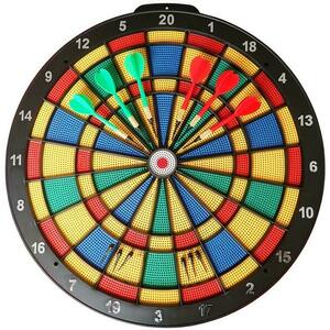 Kubisport Terč softový 45cm - 6 ks šipek s plastovými hroty obraz