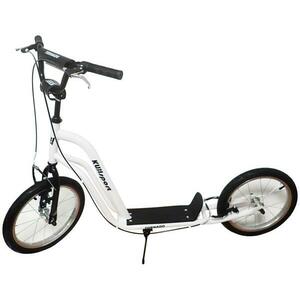 Kubisport Tornado 16/16 bílá koloběžka pro dospělé obraz