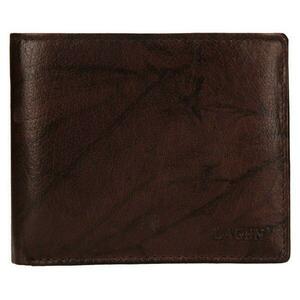 Lagen V-75 tmavě hnědá pánská kožená peněženka obraz
